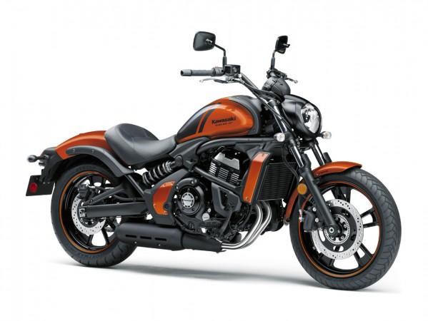 Kawasaki Vulcan S in new Pearl Lava Orange colour Kawasaki Vulcan S