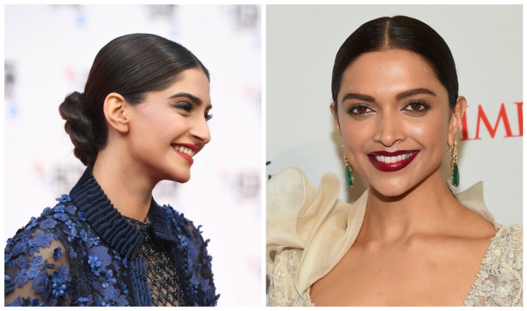 Sonam Kapoor and Deepika Padukone Sonam Kapoor and Deepika Padukone