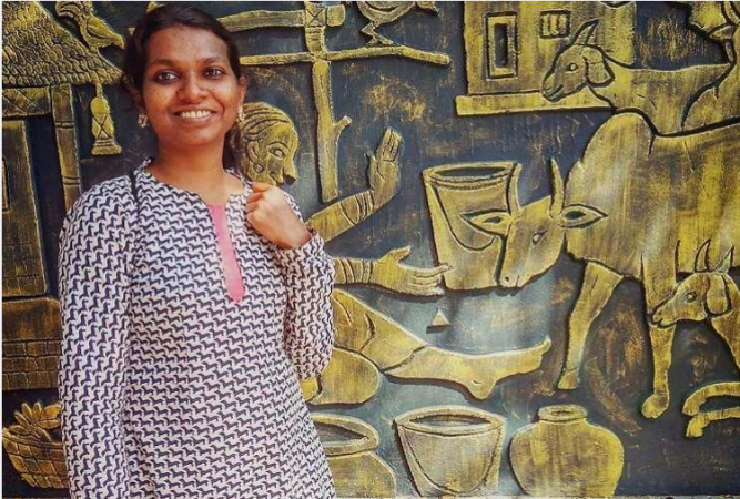 Jyothi KG from Kerala pitches a matrimonial business idea for Facebook Jyothi KG from Kerala pitches a matrimonial business idea for Facebook