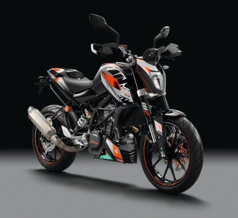 KTM 200 Duke Vorne Re (Representational image) KTM 200 Duke Vorne Re