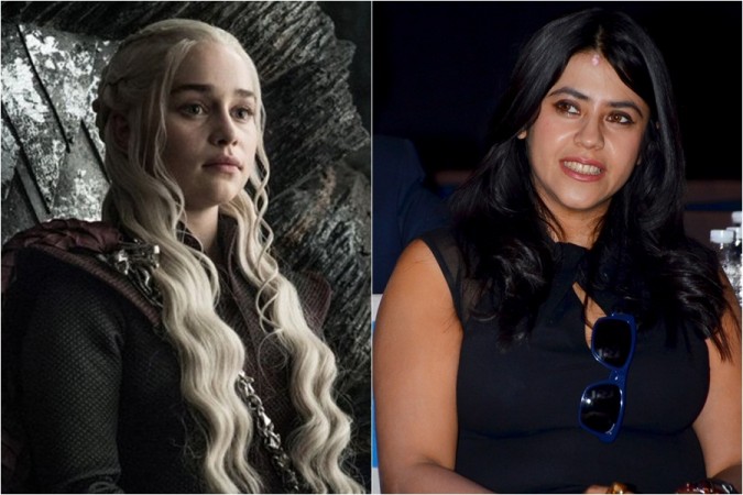 Emilia Clarke, Ekta Kapoor Emilia Clarke, Ekta Kapoor