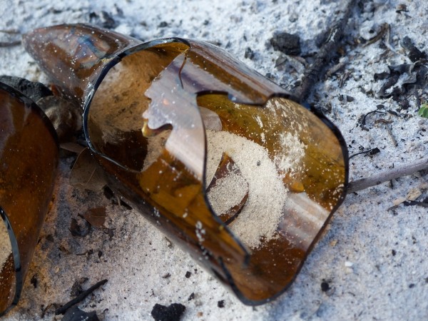 Beer bottles were smashed and used as weapons. (Representational image) beer bottles