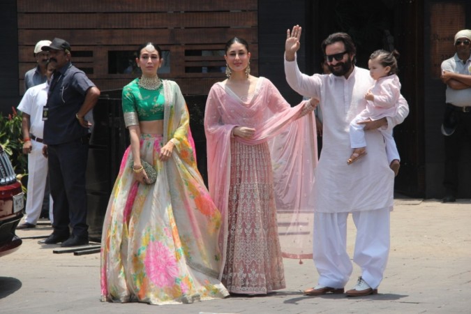 Kareena, Saif, Karishma and Taimur Sonam kapoor and Anand Ahuja wedding