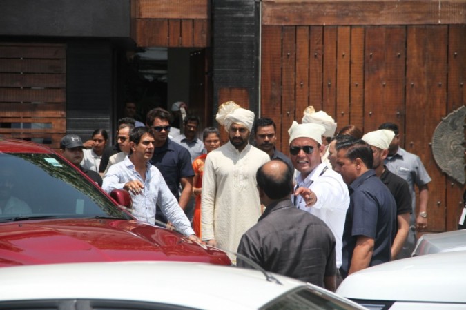 Abhishek Bachchan Sonam kapoor and Anand Ahuja wedding