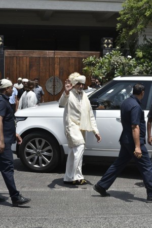 Amitabh Bachchan Sonam kapoor and Anand Ahuja wedding