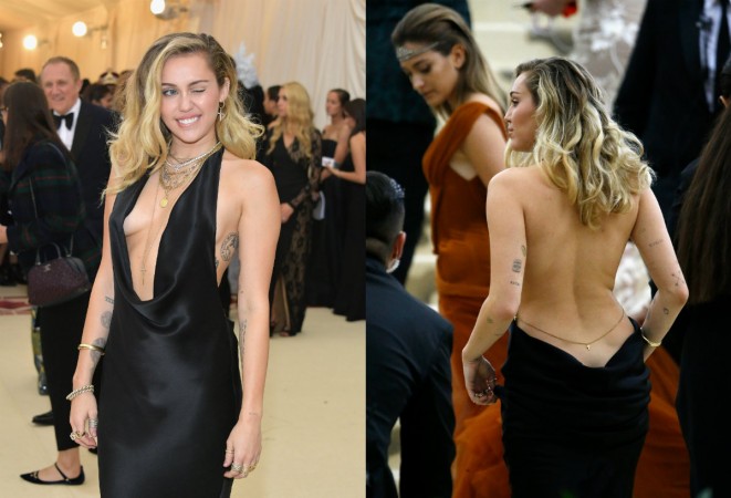 Miley Cyrus Bares Her Cleavage And Her Derriere In Racy Pics Photos IBTimes India