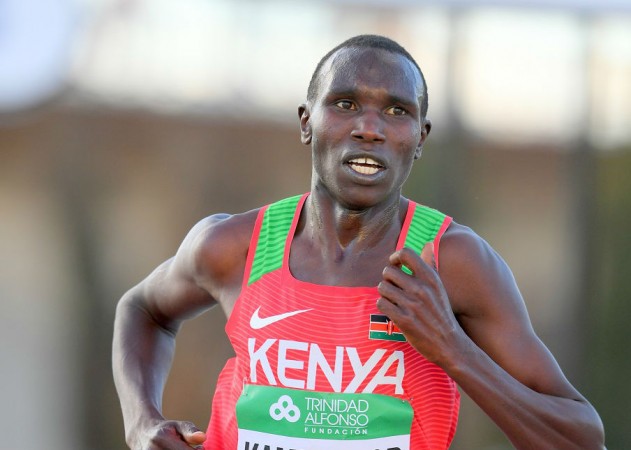File photo of Kenya's Geoffrey Kamworor. Kenya's Geoffrey Kamworor