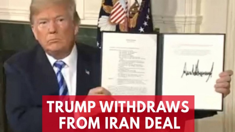 President Trump Withdraws From Iran Nuclear Deal
