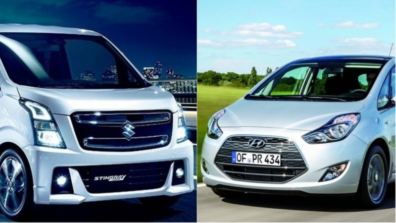Japan-spec Suzuki WagonR (left), Hyundai ix20 (representational image) Maruti Suzuki WagonR vs New Hyundai Santro