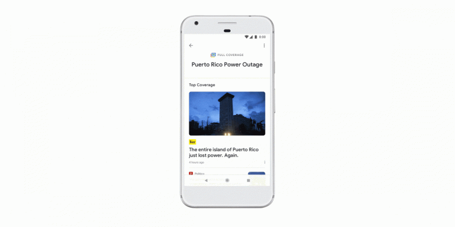 Revamped new Google News