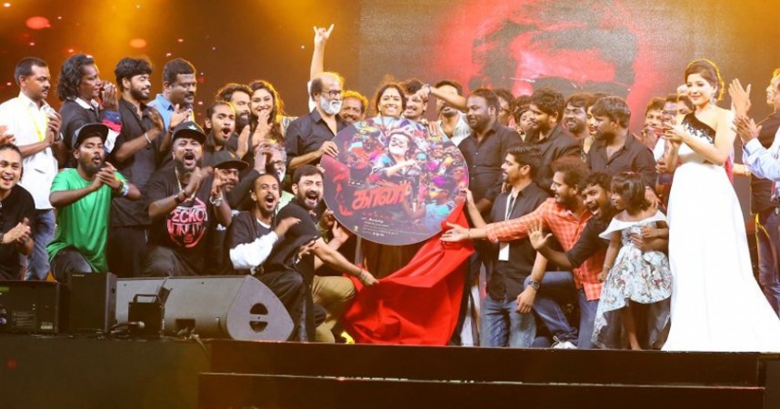 Rajinikanth-starrer Kaala had its audio launched on Wednesday in a grand event in Chennai. Kaala Audio Launched