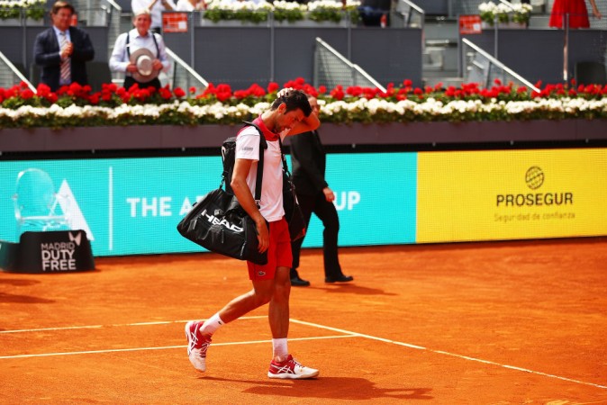 Novak Djokovic was dumped out of Madrid Open in the second round. Novak Djokovic