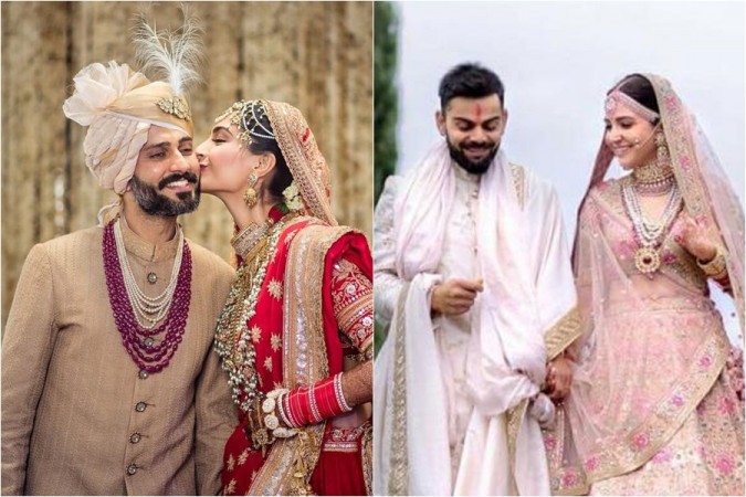 Sonam Kapoor, Anand Ahuja, Virat Kohli, Anushka Sharma Sonam Kapoor, Anand Ahuja, Virat Kohli, Anushka Sharma
