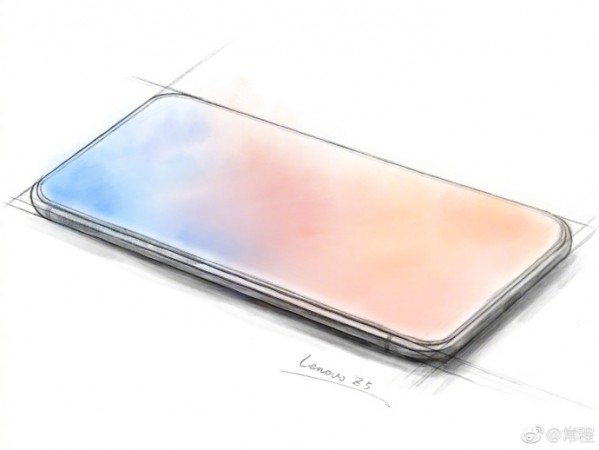 Lenovo Z5 design teased Lenovo Z5 design teased