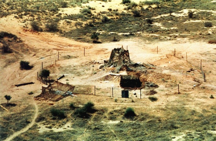 Pokhran-II site. Pokhran II