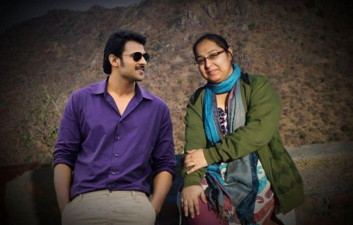 Prabhas' female fan photoshops her pictures with him Prabhas' female fan photoshops her pictures with him