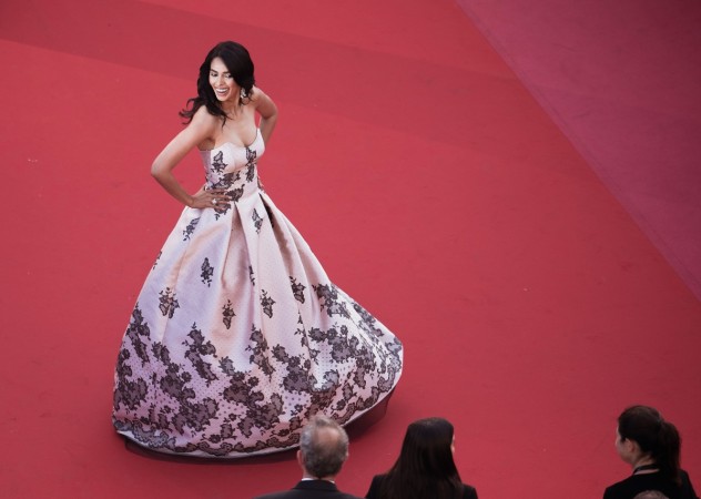 Mallika Sherawat attends the screening of 'Girls Of The Sun (Les Filles Du Soleil)' during the 71st annual Cannes Film Festival at Palais des Festivals on May 12, 2018 in Cannes, France Mallika Sherawat