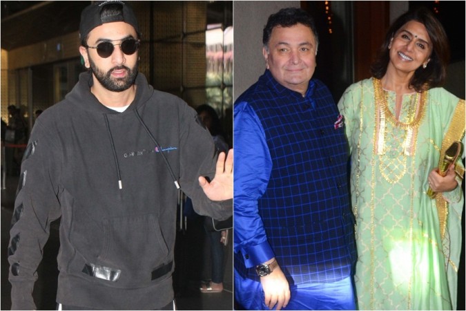 Ranbir Kapoor, Rishi Kapoor, Neetu Kapoor Ranbir Kapoor, Rishi Kapoor, Neetu Kapoor