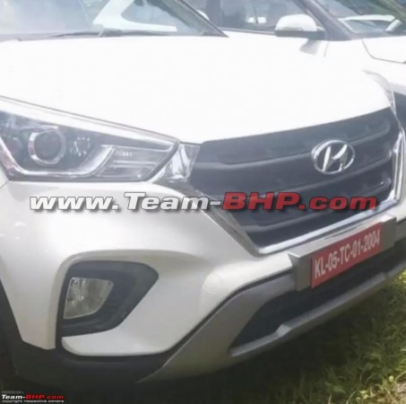 2018 Hyundai Creta spotted at a dealer stockyard in Kerala 2018 Hyundai Creta