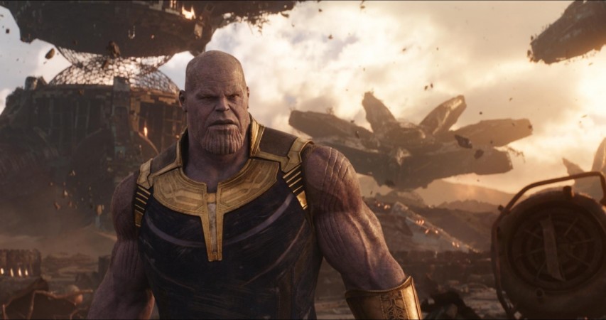 A still from Avengers: Infinity War. Avengers infinity war Thanos