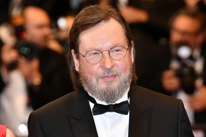 Director Lars von Trier attends the screening of 'The House That Jack Built' during the 71st annual Cannes Film Festival at Palais des Festivals on May 14, 2018 in Cannes, France Director Lars von Trier