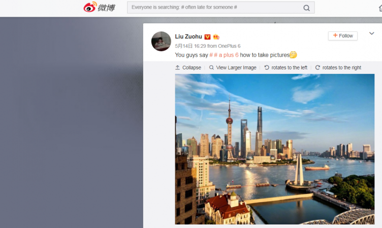 OnePlus 6, image, picture