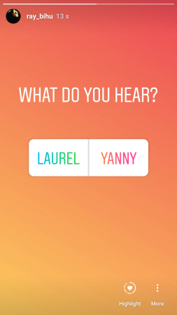 The audio clip has gone viral laurel Yanny