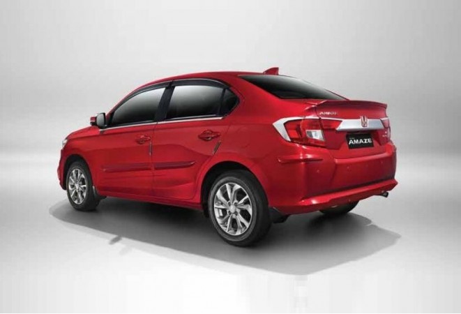 2018 Honda Amaze with chrome accessories 2018 Honda Amaze