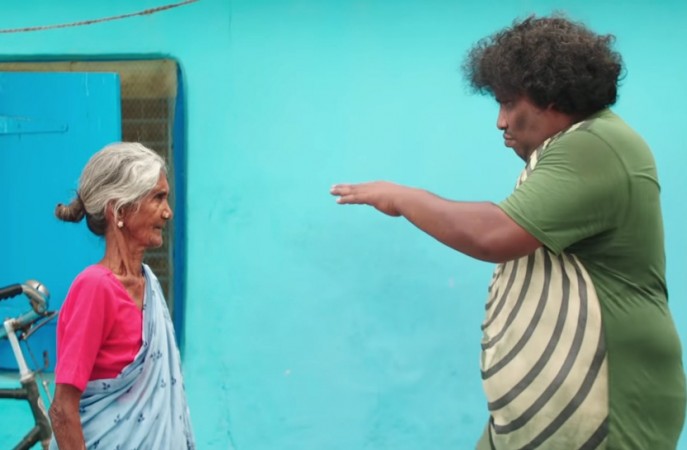 Yogi Babu in Nayanthara-starrer Kolamaavu Kokila. Yogi Babu in Kalyaana Vayasu song in Kolamaavu Kokila