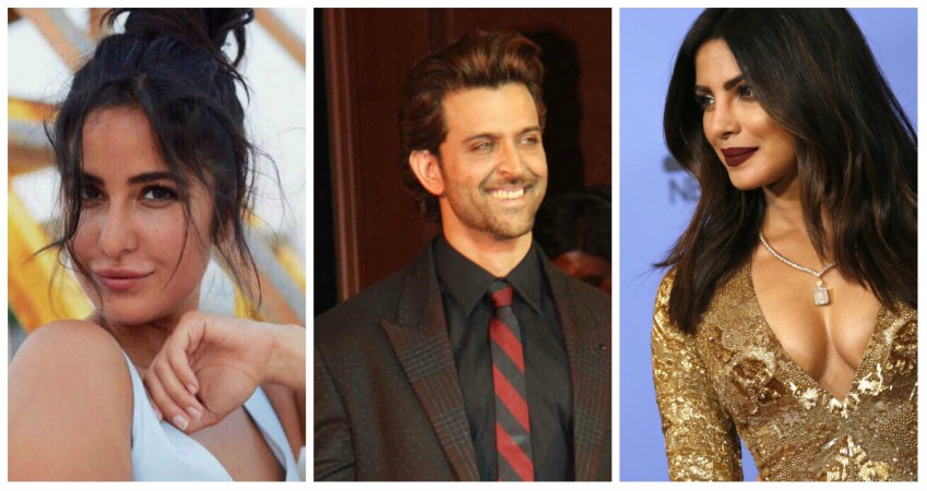 Katrina Kaif, Hrithik Roshan and Priyanka Chopra Katrina Kaif, Hrithik Roshan and Priyanka Chopra