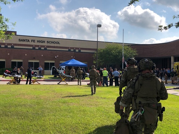 The shooting at the high school in Texas has left the United States stunned. santa fe high school
