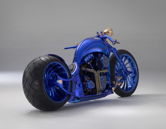 Harley-Davidson Blue Edition made debut at Zurich recently Harley-Davidson Blue Edition