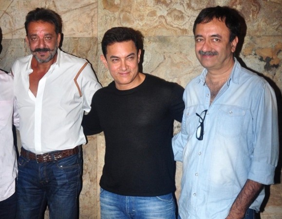 Sanjay Dutt, Aamir Khan, Rajkumar Hirani Sanjay Dutt, Aamir Khan, Rajkumar Hirani