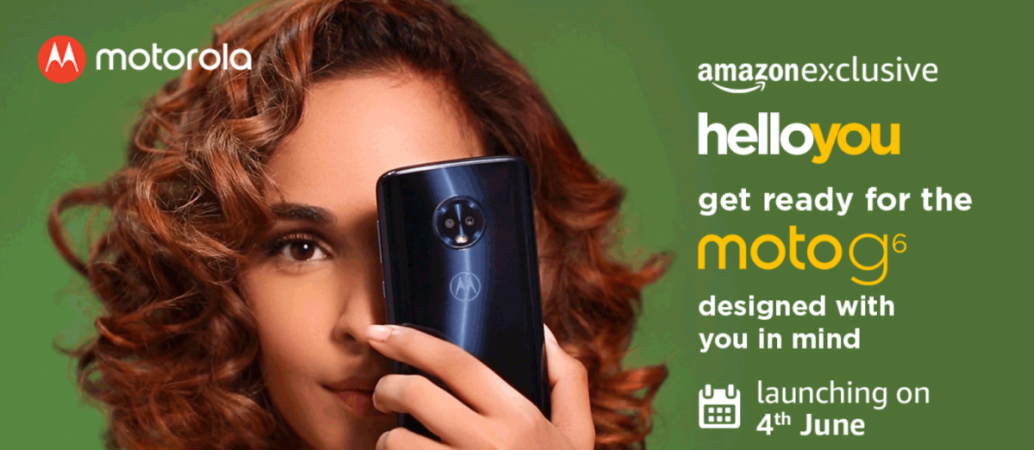 Motorola Moto G6 will be released exclusively on Amazon India in June first week. Motorola, Moto G6, Amazon, launch, specs