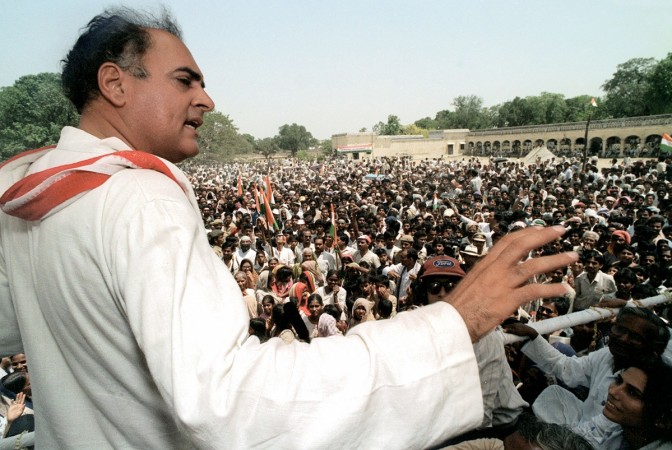 Political figures remember former Indian prime minister Rajiv Gandhi on his 27th death anniversary. rajiv gandhi