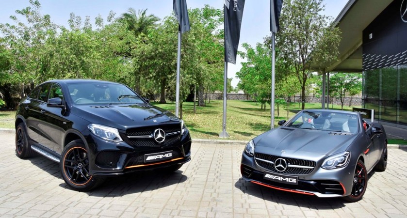 Mercedes-AMG GLE 43 4MATIC Coupe 'OrangeArt' and SLC 43 'RedArt' Editions Mercedes-AMG GLE 43 4MATIC Coupe 'OrangeArt' and SLC 43 'RedArt' Editions