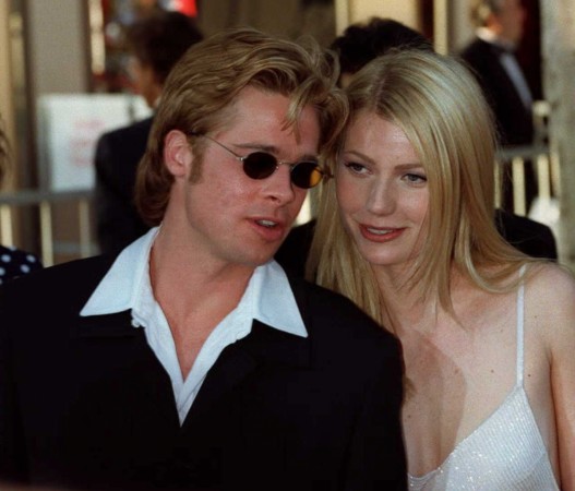 Actor Brad Pitt (L), nominee for best-supporting actor for his role as ' Jeffrey Goines' in '12 Monkeys' and his companion Gwyneth Paltrow (R) arrives at the Dorothy Chandler Pavillion in Los Angeles 25 March for the 68th annual Academy awards Brad Pitt, Gwyneth Paltrow