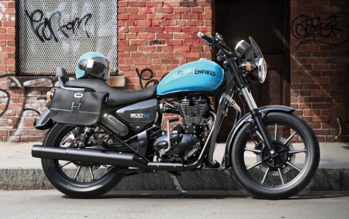 Royal Enfield Thunderbird 500X with some authorized accessories Royal Enfield Thunderbird 500X