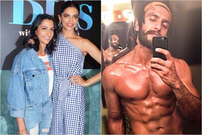 Deepika Padukone, Anisha Padukone, Ranveer Singh Deepika Padukone, Anisha Padukone, Ranveer Singh