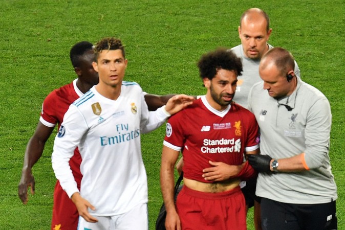 Salah walked off with an injury inside the first 30 minutes of Saturday's final. Mohamed Salah