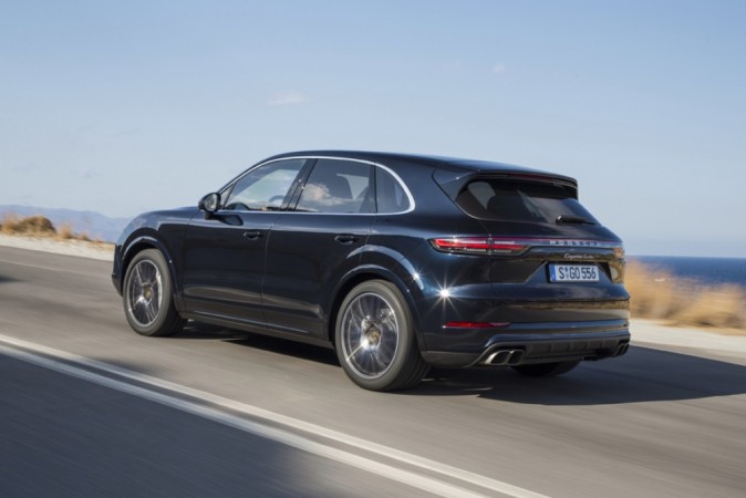 New Porsche Cayenne Turbo made global debut at 67th Frankfurt International Motor Show in September 2017 2018 Porsche Cayenne Turbo