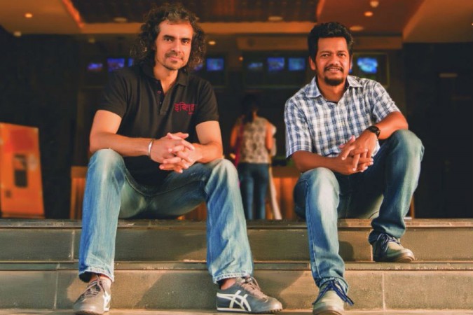 Imtiaz Ali and Amitabh Jhunjhunwala Imtiaz Ali and Amitabh Jhunjhunwala