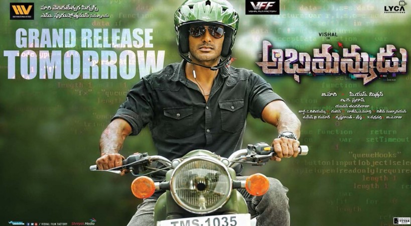 Abhimanyudu movie review and rating by audience: Live 