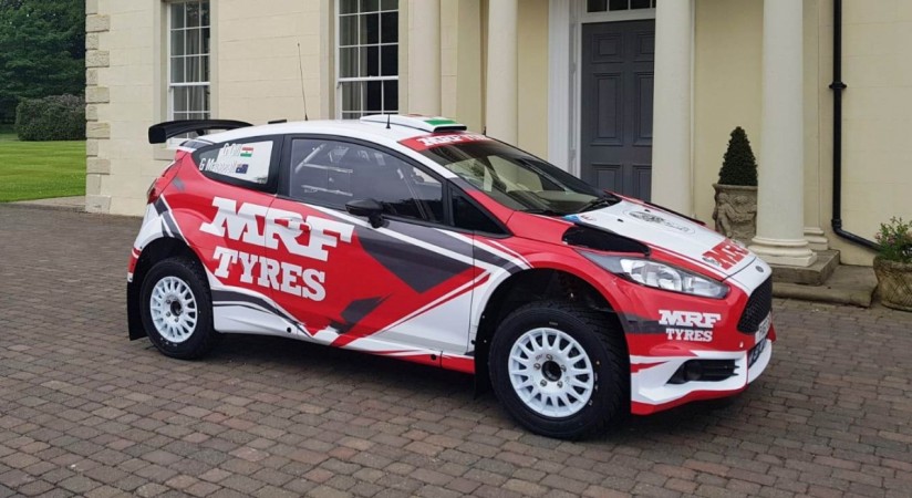 MRF Tyres M-Sport Fiesta R5 MRF Tyres M-Sport Fiesta R5