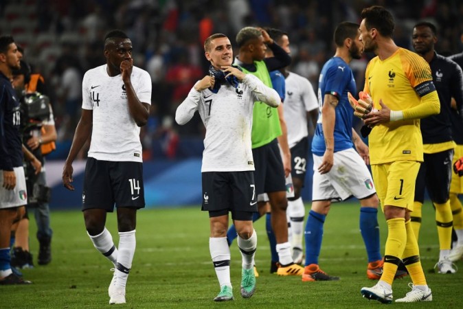 France clinched a comfortable win over Italy on Friday. Antoine Griezmann