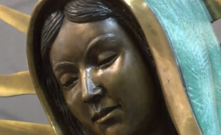 Video grab of crying Mary's image going viral on social media (Youtube) Crying Mary