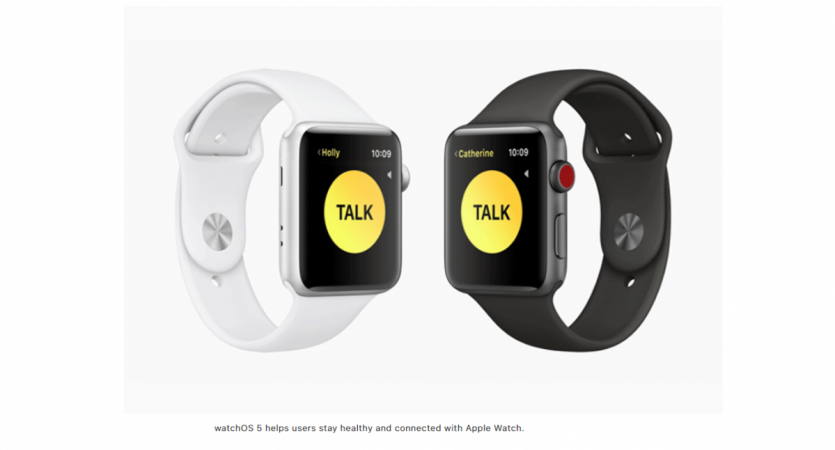 Apple Watch Apple, watchOS 5