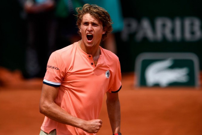 File photo of Alexander Zverev. Alexander Zverev