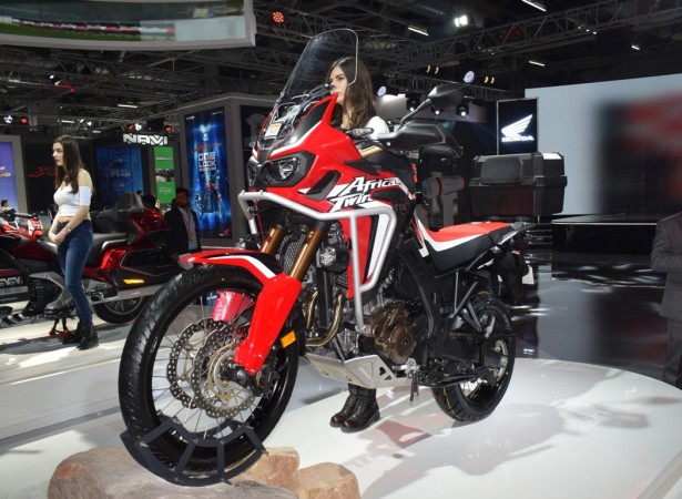 New Honda Africa Twin on display at Auto Expo 2018 in February 2018 Honda Africa Twin