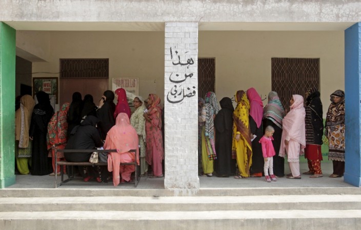 Polls in Pakistan. pakistan elections